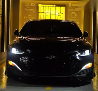 شيفروليه ماليبو 2021 أسود مستعملة للبيع