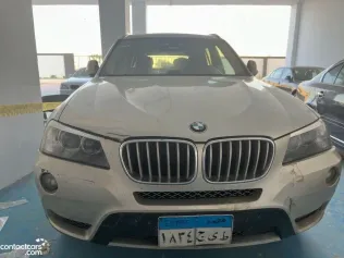 بي ام دبليو X3 2012 أبيض مستعملة للبيع