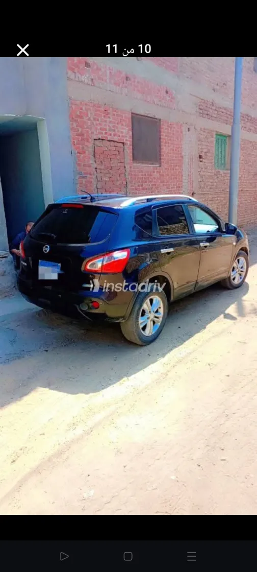 نيسان قشقاي 2013 أبيض مستعملة للبيع - 2