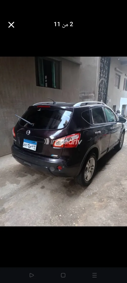 نيسان قشقاي 2013 أبيض مستعملة للبيع - 8