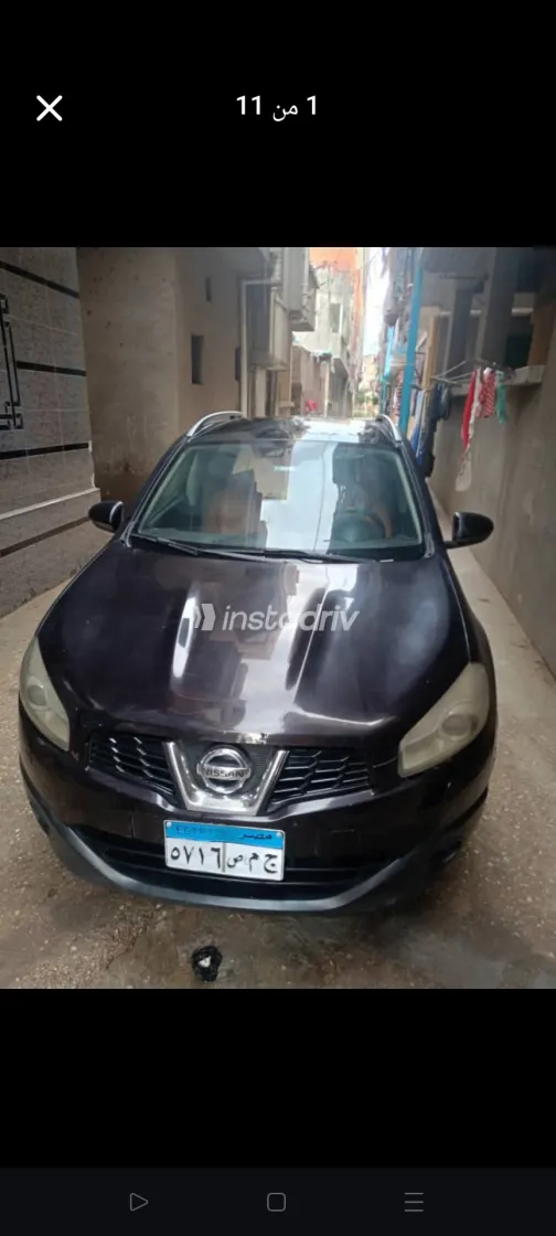 نيسان قشقاي 2013 أبيض مستعملة للبيع - 9