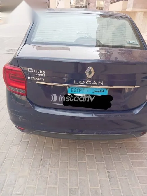 رينو لوجان 2019 أزرق غامق مستعملة للبيع - 3