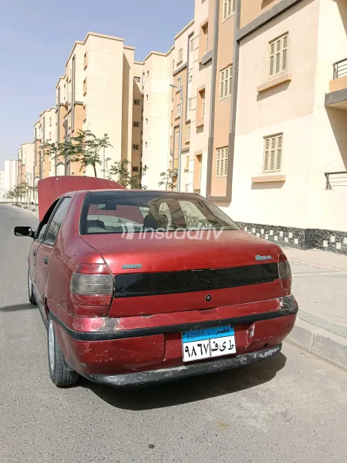 فيات سينا 2001 أبيض مستعملة للبيع - 4