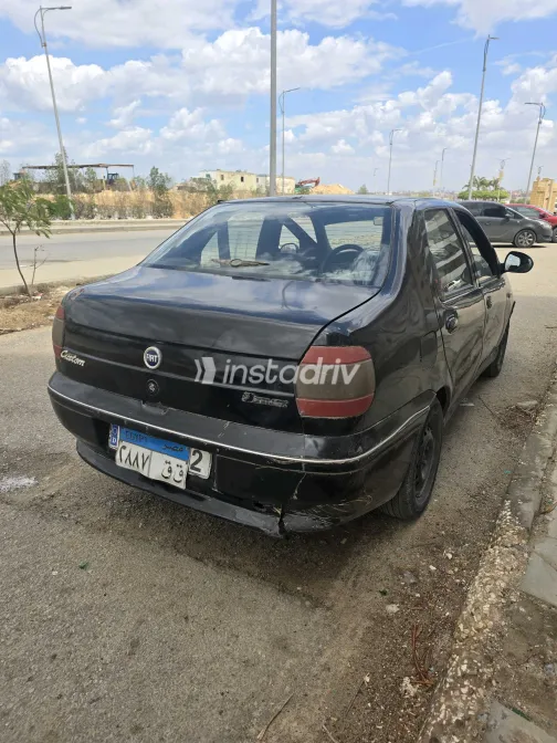 فيات سينا 2001 أبيض مستعملة للبيع - 3