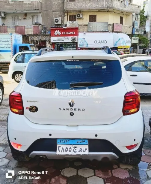 رينو سانديرو  ( ستيب  واى ) 2017 أبيض مستعملة للبيع - 9