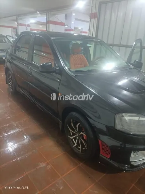 رينو لوجان 2010 أسود مستعملة للبيع - 5