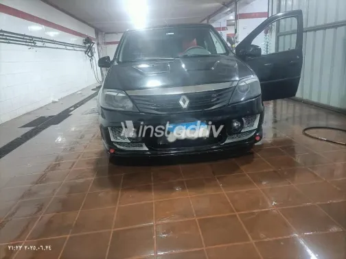 رينو لوجان 2010 أسود مستعملة للبيع - 8
