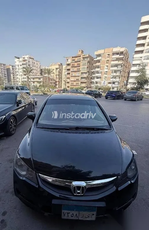 Honda Civic 2009 Black Used for Sale - 1