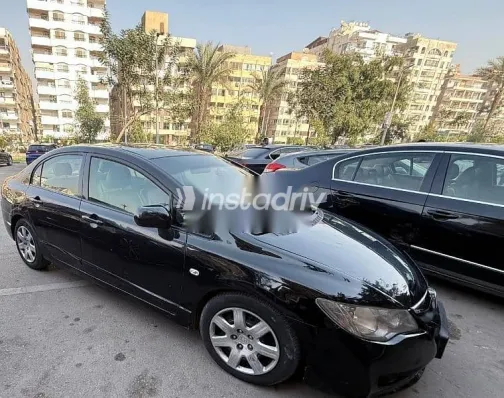 Honda Civic 2009 Black Used for Sale - 2