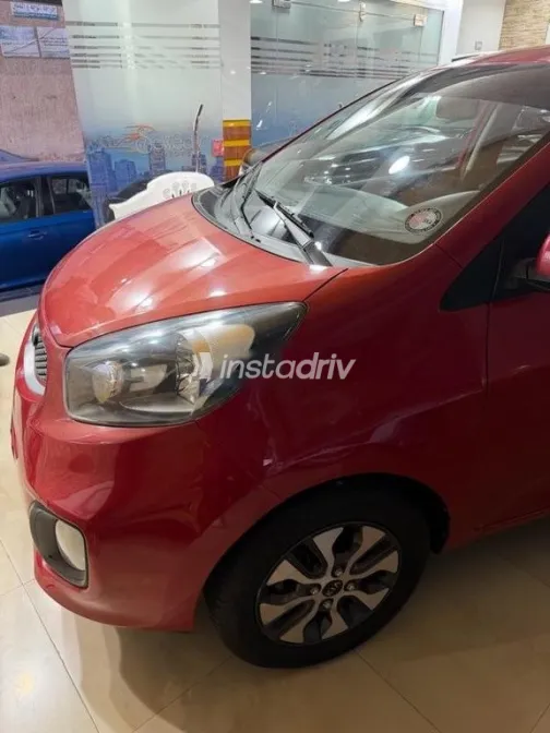 كيا بيكانتو 2015 أحمر مستعملة للبيع - 2