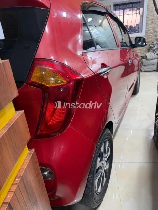 كيا بيكانتو 2015 أحمر مستعملة للبيع - 3