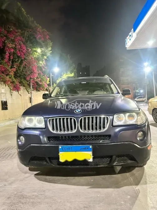 بي ام دبليو X3 2008 أزرق غامق مستعملة للبيع - 1