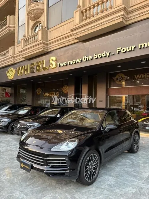 بورش كايين اس 2019 أسود مستعملة للبيع - 1