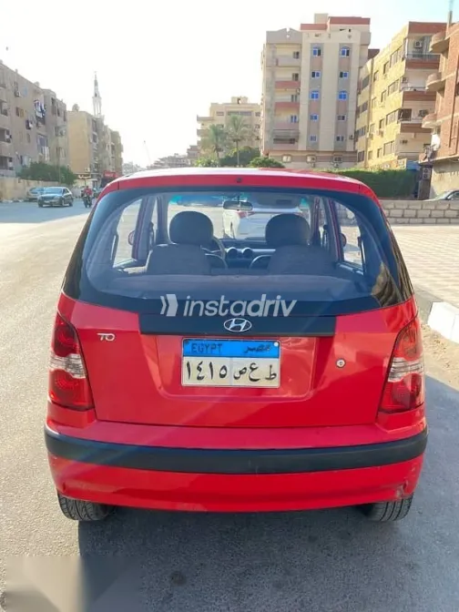 هيونداي اتوس 2009 أحمر مستعملة للبيع - 3