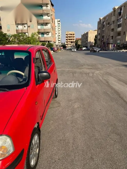 هيونداي اتوس 2009 أحمر مستعملة للبيع - 4