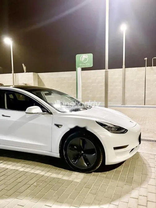 تسلا موديل 3 2019 أبيض مستعملة للبيع - 5