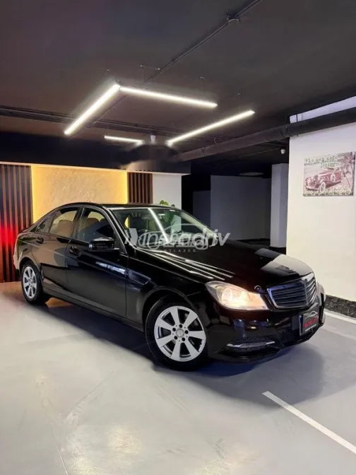 مرسيدس C 180 2014 أسود مستعملة للبيع - 2