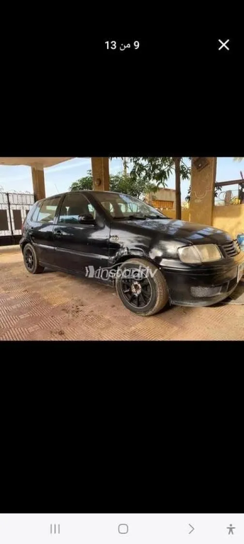 فولكس فاغن بولو 2001 أسود مستعملة للبيع - 3