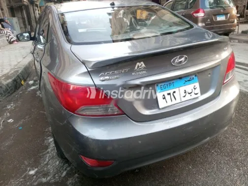 Hyundai Accent RB 2015 Gray Used for Sale - 4