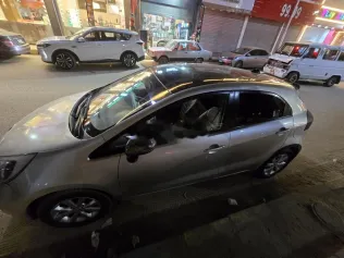 Kia Rio 2013 Silver Used for Sale