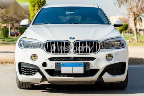 بي ام دبليو X6 2018 أبيض مستعملة للبيع - 1