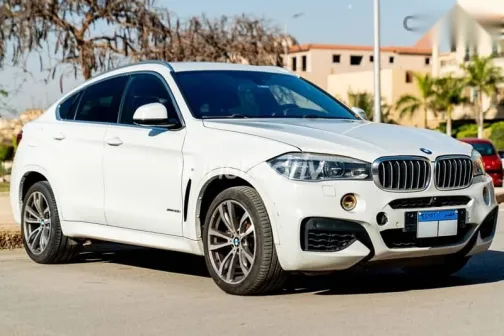 بي ام دبليو X6 2018 أبيض مستعملة للبيع - 2