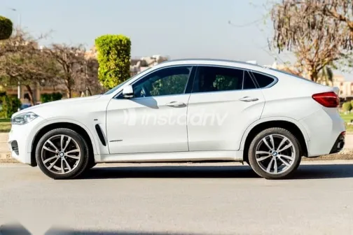 بي ام دبليو X6 2018 أبيض مستعملة للبيع - 4