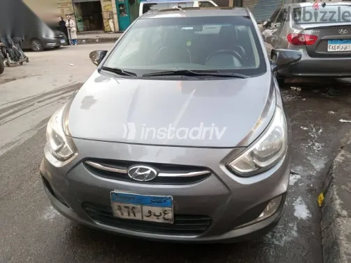 Hyundai Accent 2015 Gray Used for Sale - 8