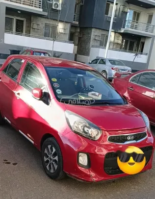 كيا بيكانتو 2016 أبيض مستعملة للبيع