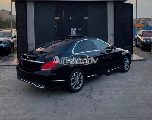 مرسيدس C 180 2015 أسود مستعملة للبيع - 2