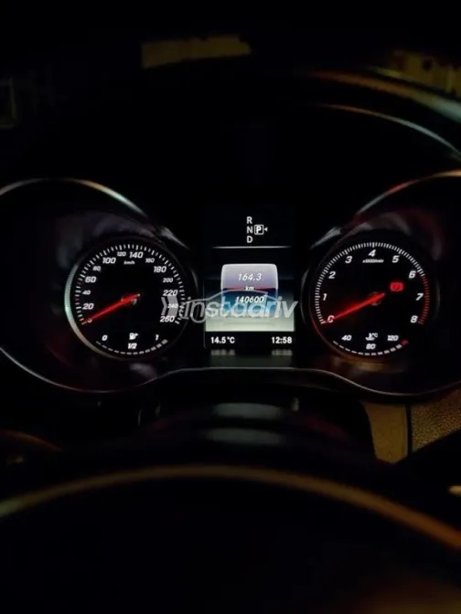 مرسيدس C 180 2015 أسود مستعملة للبيع - 7