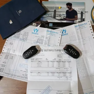 بيجو 3008 2020 أبيض مستعملة للبيع