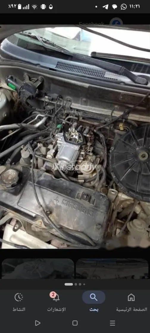 Mitsubishi Lancer Crystala 1999 Gray Used for Sale - 3