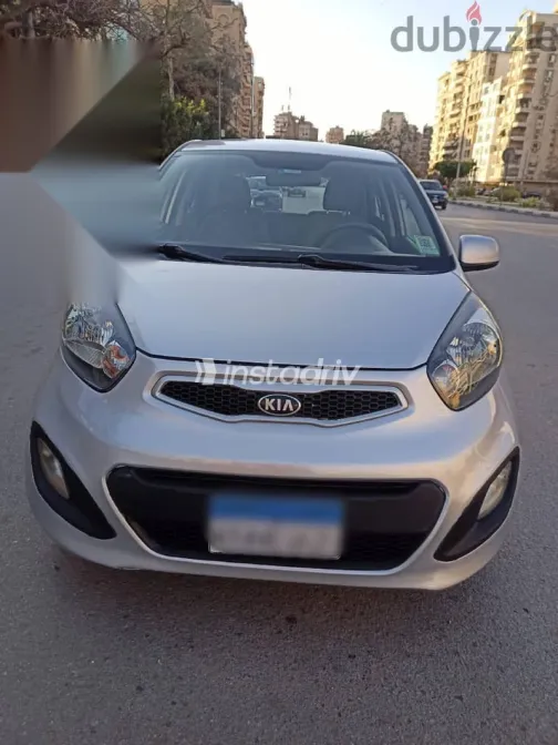 كيا بيكانتو 2014 فضي مستعملة للبيع - 1