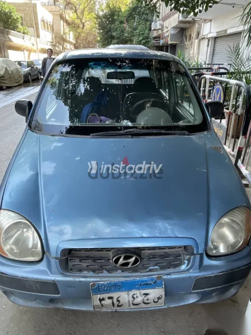 هيونداي اتوس 2004 أزرق غامق مستعملة للبيع - 2