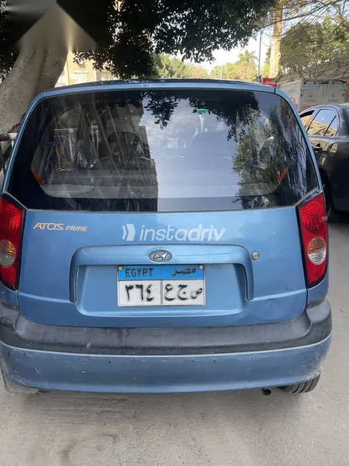 هيونداي اتوس 2004 أزرق غامق مستعملة للبيع - 3