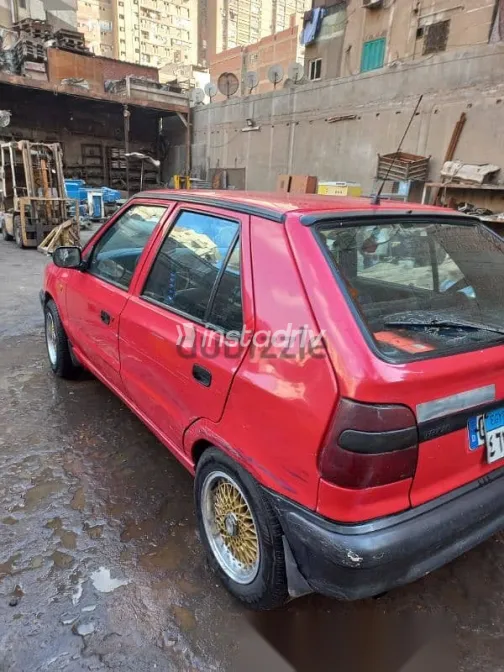 سكودا فيليشيا 1997 أحمر مستعملة للبيع - 7