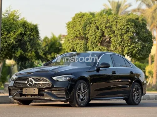 مرسيدس C 180 2023 أسود مستعملة للبيع - 4