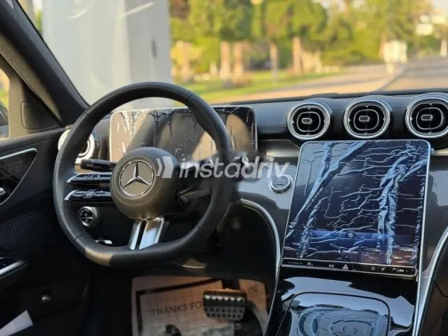 مرسيدس C 180 2023 أسود مستعملة للبيع - 7