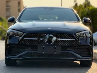 مرسيدس C 180 2023 أسود مستعملة للبيع