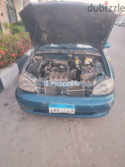 دايو لانوس 1999 أزرق غامق مستعملة للبيع - 10