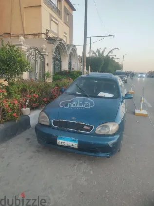 دايو لانوس 1999 أزرق غامق مستعملة للبيع