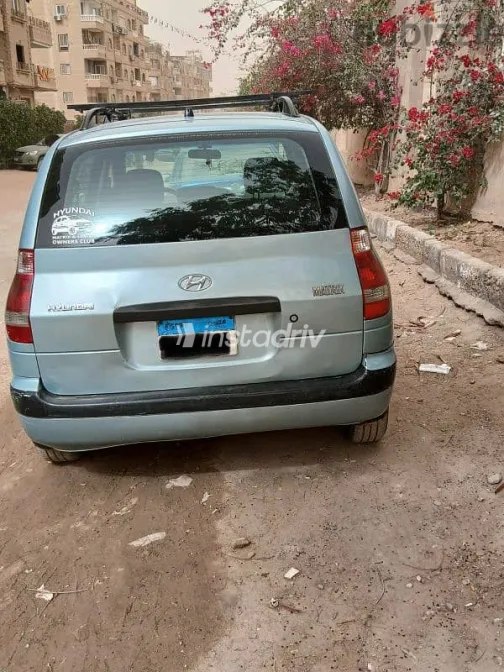 هيونداي ماتريكس 2008 أزرق غامق مستعملة للبيع - 3