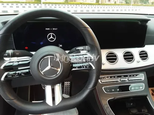 Mercedes E 200 AMG 2021 Black Used for Sale - 7