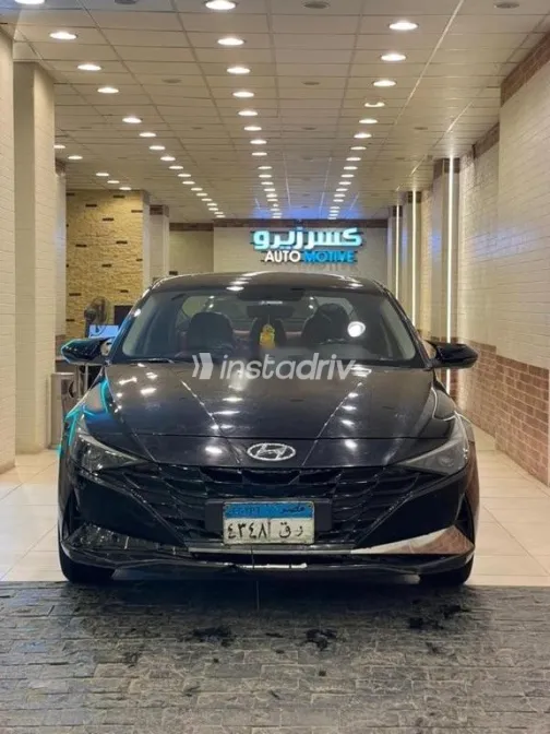 Hyundai Elantra 2021 Black Used for Sale - 1