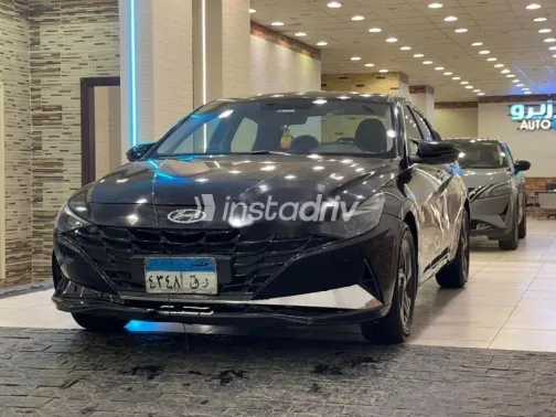 Hyundai Elantra 2021 Black Used for Sale - 3