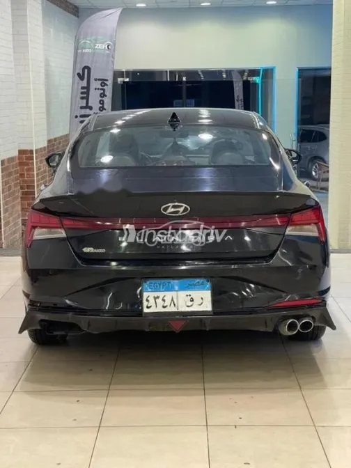 Hyundai Elantra 2021 Black Used for Sale - 4