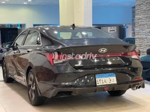 Hyundai Elantra 2021 Black Used for Sale - 5