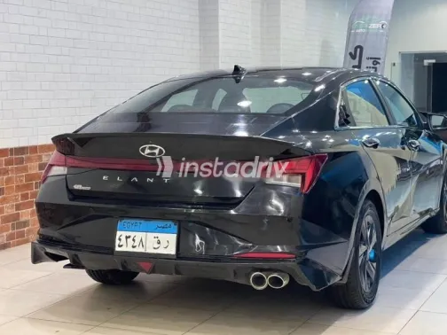 Hyundai Elantra 2021 Black Used for Sale - 6