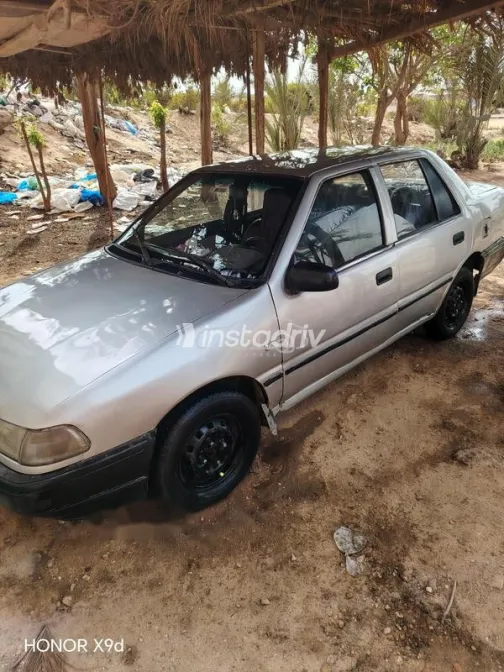 هيونداي اكسيل 1993 فضي مستعملة للبيع - 2